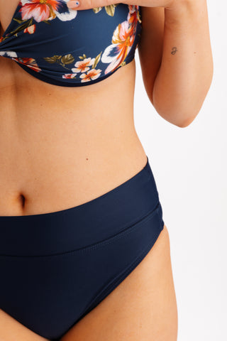 Spodní díl plavek s variabilním pasem, námořnicky modrý