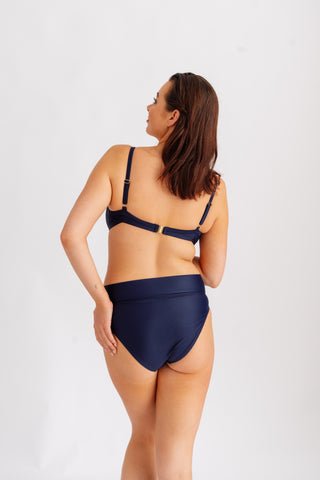 Spodní díl plavek s variabilním pasem, námořnicky modrý